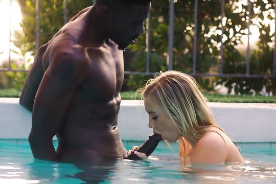 Угостил белую девушку пивом и насадил её на черный ствол